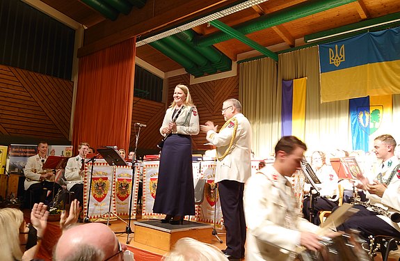 Fotos vom Benefiz - Konzert der Gardemusik Wien in der Schneeberghalle am 08.04.2022