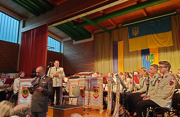 Fotos vom Benefiz - Konzert der Gardemusik Wien in der Schneeberghalle am 08.04.2022